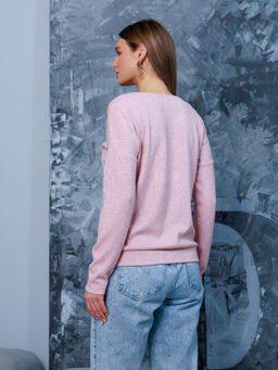 06-853 Джемпер - Вишня фото 4