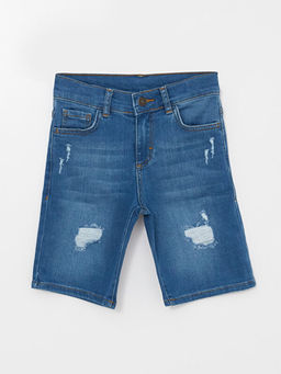 Y?rt?k Detayl? Erkek ?ocuk Jean ?ort