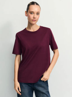 Базовая футболка из хлопка / Zarina