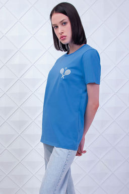 Арт. 3173 Футболка женская 44-52 - 5+3 фото 3