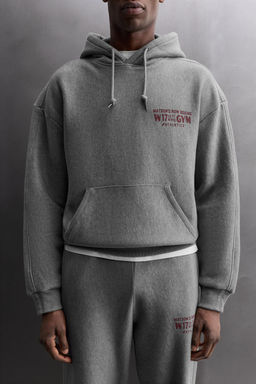 TEXT HOODIE - Zara фото 14