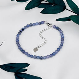 Браслет из Танзанита 17 см +