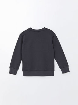 Bisiklet Yaka Basic Erkek ?ocuk Sweatshirt - Waikiki фото 3