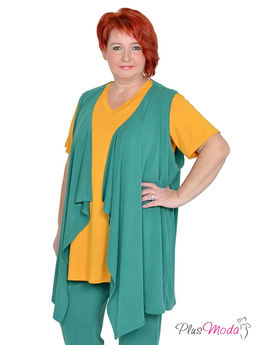 Жакет Модель №1249 размеры 44-84 - Plusmoda фото 2