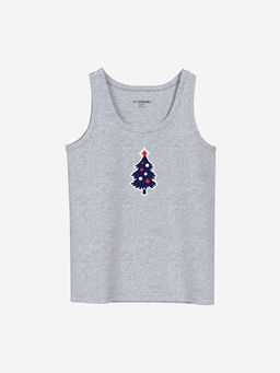 Bisiklet Yaka Erkek ?ocuk Atlet 2li - Waikiki фото 2