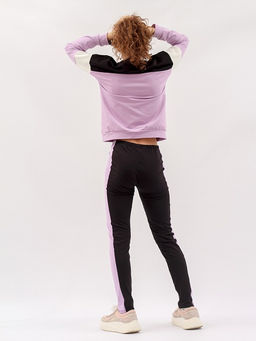 CRB wear / CWJG 90113-45 Костюм для девочки (джемпер, брюки),лаванда/Ex.Cherubino