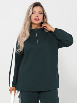 Джемпер 0431-1с бутылочный