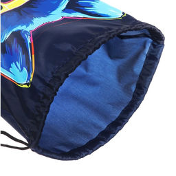 Мешок для обуви 420 х 340 мм, Calligrata МСО-5С, (мягкий полиэстер, плотность 210D), Собака в очках  фото 4