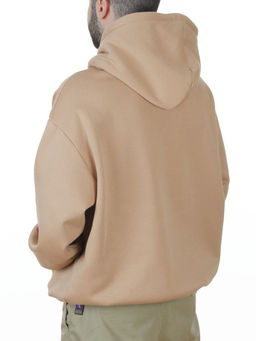 2811 BEIGE Худи унисекс мужское (95% хлопок, 5% спандекс)