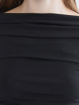 Kay?k Yaka B?zg?l? Bluz