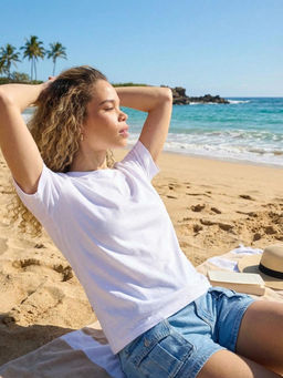 Футболка женская арт. 12716 - F5 фото 3