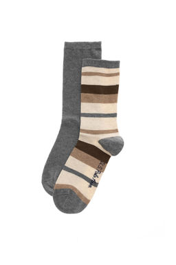 Женские кремовые носки-двойки Неожиданная скидка в корзине