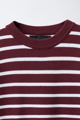 STRIPED KNIT T-SHIRT - Zara фото 3