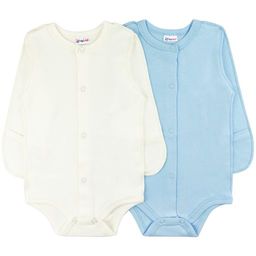 Боди комплект 2 шт интерлок 1205204002 - Youlala фото 3