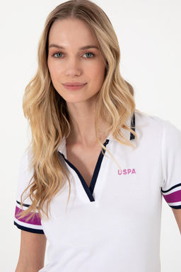 Kad_n Beyaz Ti__rt Sepette S_rpriz _ndirim - U.s. polo assn фото 2