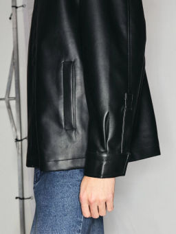 Куртка из искусственной кожи / Zarina  фото 7