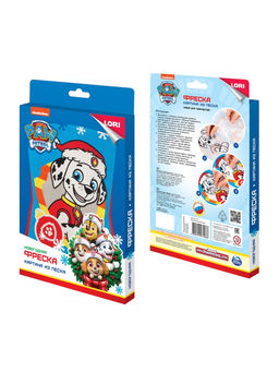 Цена за 2 шт. Фреска новогодняя Праздничный Маршалл, Щенячий патруль