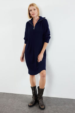 TRENDYOLMILLA Tas Mini Triko Fermuarl? Elbise TWOAW24EL00062  фото 2