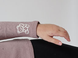 CRB wear / CWKG 63989-33-427 Водолазка для девочки,какао  фото 4