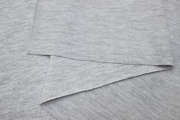 Футер 2-х нит. петля цв.Св.серый меланж, ш.1.9м, Пенье, хл-94%, лайкра-6%, 240гр/м.кв - Купава фото 4