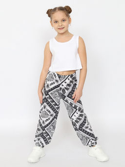 CRB wear/CSKG 70474-22-398 Брюки для девочки,черный/Ex.Cherubino  фото 4