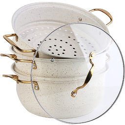 31253 Мантоварка 30 см 3-х ярусная MB (х6) - Mayer&boch фото 2