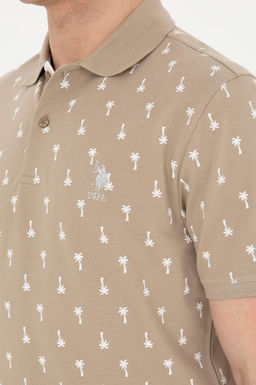 Мужская футболка светло-хаки Неожиданная скидка в корзине - U.s. polo assn фото 14
