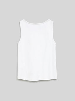 ACOOLA / Майка детская для девочек Shakira белый  фото 4