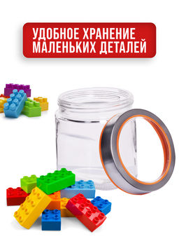 31060 Банки для сыпучих 3пр1,55+1,05+0,750л.MB (х4) - Mayer&boch фото 14