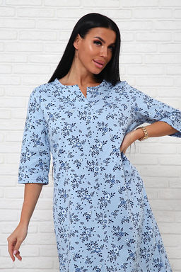 Сорочка теплая, футер с начесом (01035) - Плиона фото 56