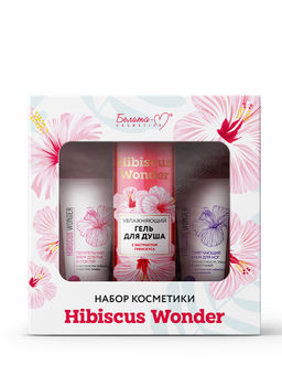 Белита-М HIBISCUS WONDER Подарочный набор (крем для рук 75г+гель для душа 200г+крем для ног 74г)