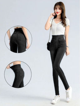 Джинсы скинни женские (УЦЕНКА) джеггинсы_3185