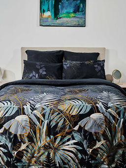 Пододеяльник бязь без молнии - Ночные тропики 180х215