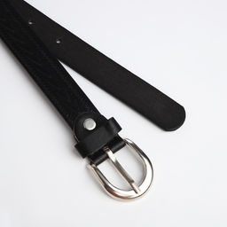 Ремень детский, ширина 2.1 см, винт, пряжка метал, чёрный