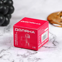 Пробка вакуумная для шампанского Блеки, 556 см, цвет чёрный - Доляна фото 4