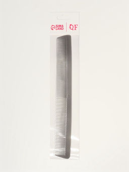 Расчёска комбинированная, металлическая, 21.5×3 см