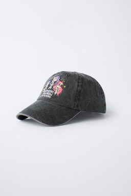 GORRA EFECTO LAVADO KPOP DEMON HUNTERS NETFLIX  / Gris antracita - Zara фото 2