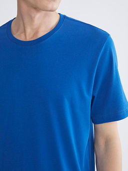 Bisiklet Yaka Penye Erkek Ti??rt