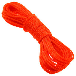 Шнур полипропилен плетенный 10м д2мм цвета микс (Китай)