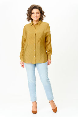 Рубашка Michel Chic 778 горчица  фото 6