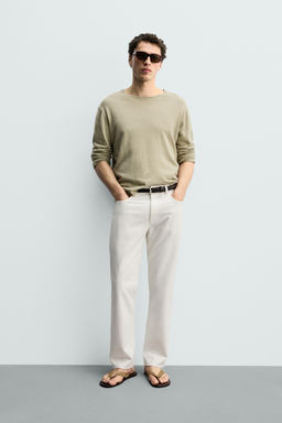 JEANS STRAIGHT FIT / Blanco