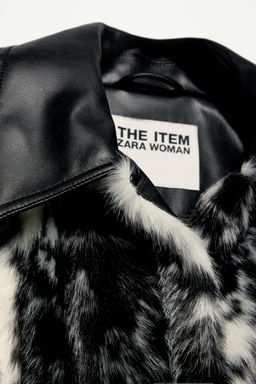 ANIMAL PRINT COAT - THE ITEM ZARA WOMAN фото 8