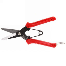 Цена за 2 шт. Секатор-ножницы садовые 7,5" (18,5см) пластиковые ручки ДоброСад