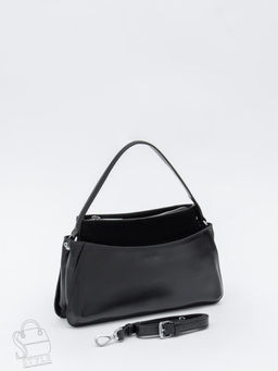 Сумка женская кожаная 2379-1Y black Polina&Eiterou  в Новосибирске