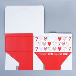 Коробка подарочная сборная, упаковка, «Люблю», 26×19×10 см