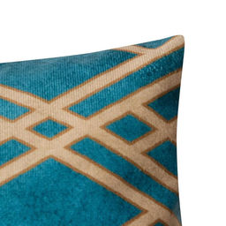 Наволочка декоративная Этель Изумруд 40х40 см, велюр, 100% п/э  фото 2