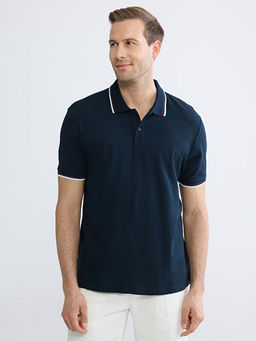 Polo Yaka K?sa Kollu Pike Erkek Ti??rt