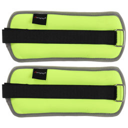 Утяжелители неопреновые ONLYTOP, 2 шт. × 0.25 кг, цвет салатовый