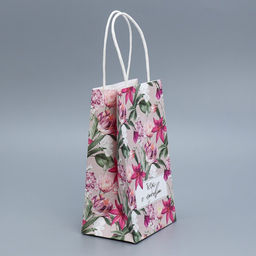 Пакет крафтовый Тебе с любовью, 12 21 9 см - Доступные радости фото 2