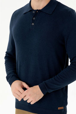 U. S. Polo Assn Мужской темно-синий свитер - U.s. polo assn фото 6